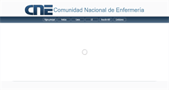 Desktop Screenshot of cne.org.mx