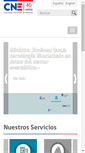 Mobile Screenshot of cne.cl